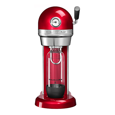 Red Kitchenaid Soda Stream