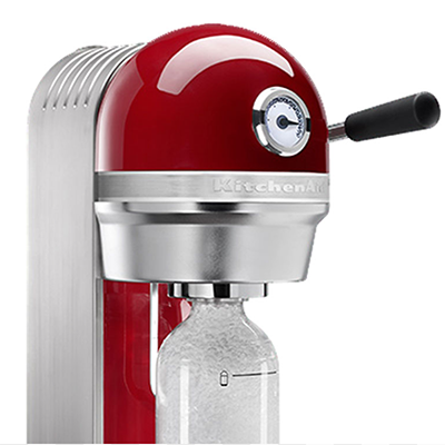 Red Kitchenaid Soda Stream